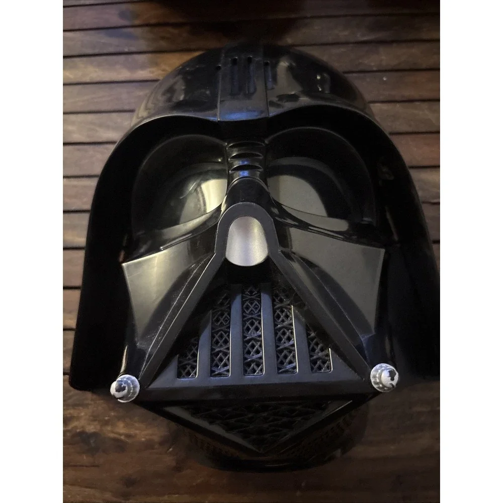 Darth Vader Mask Voice Changer Talking Adjustable Helmet Star Wars 2013 Hasbro